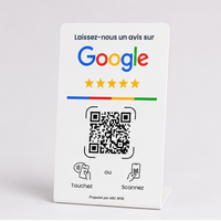 Plaque NFC Avis Google Miniature