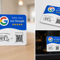 Plaque NFC Avis Google Comptoir